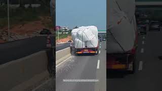 How To Transport Ton Bags Of Plastic Particles With A Flatbed Truck Properly [upl. by Naj]