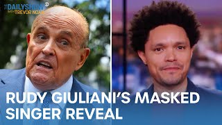 Masked Singer Judges Protest Rudy Giuliani Reveal amp Tesla Recalls SelfDriving Cars  The Daily Show [upl. by Ydnil]