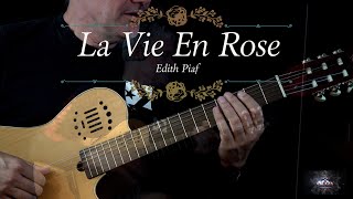 Easy Lyrics La vie en rose Edith Piaf [upl. by Taylor]