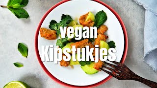 Vegan Kipstukjes  Uit de Airfryer  Peas Maker [upl. by Derag86]