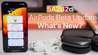 AirPods Beta 5A282d for iOS 16 is Out  How To Install and Whats New [upl. by Anayd702]