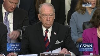 Sen Grassley quotYou are taking advantage of my decency and integrityquot CSPAN [upl. by Aicsile360]