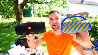 Die 40 Euro Fake JBL Boombox die eigtl eine Flip sein wollte  Test amp Unboxing [upl. by Anits]