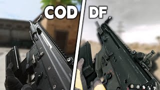 Delta Force Hawk Ops  Call of Duty  Weapons Comparison  Zero Test [upl. by Patrizio]