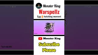 The Warspellz egg🥚 hatching moment monsterlegends shorts [upl. by Htide182]