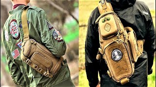 TOP 10 BEST TACTICAL SLING BAGS FOR EDC [upl. by Rana700]