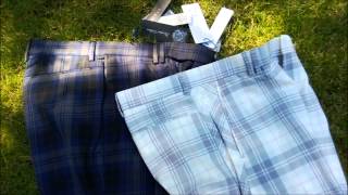 IJP Design Tartan Trousers  Black Watch  White Watch  Fuchsia Review [upl. by Aicatan585]