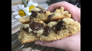 Levain version of Walnut Chocolate Chips Cookies  New York Favorite Chocolate Chip Cookies [upl. by Ailemap955]