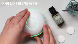 How To Use The Aromatherapy Fan Diffuser [upl. by Cosenza488]