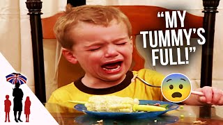 This boys dinner tantrum shocks everyone  Supernanny USA [upl. by Chester]