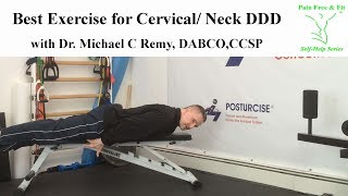 Best Exercise for Cervical Neck Degenerative Disc Disease [upl. by Shetrit167]