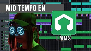 Cómo hacer Cyberpunk Mid Tempo en LMMS [upl. by Alphonsine]