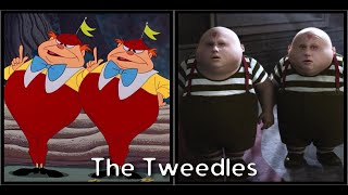 Tweedle Dee and Tweedle Dum Evolution Alice in Wonderland [upl. by Chadd343]