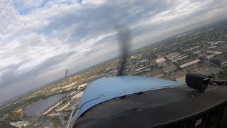 Early Morning Takeoff And Climb Out In The C172 [upl. by Cly203]