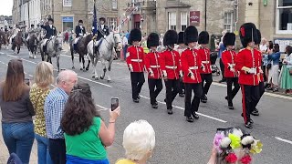 Flodden Ride Out  Coldstream Civic Week 2023 [upl. by Eciuqram]