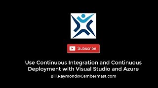 Create a Continuous Deployment CICD with Visual Studio Azure and Visual Studio Team Services [upl. by Mannuela634]