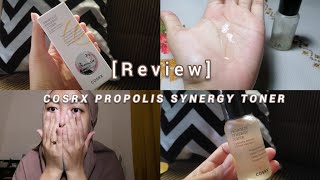 Review COSRX Propolis Synergy Toner  skincare for acne [upl. by Zaremski]