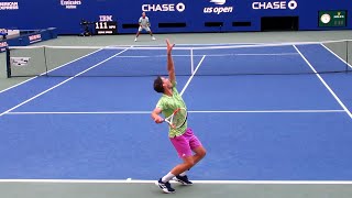 Dominic Thiem Serve Slow Motion [upl. by Atinek]