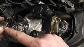 Ford Focus Headlight Bulb Change 2005 [upl. by Nimsaj]