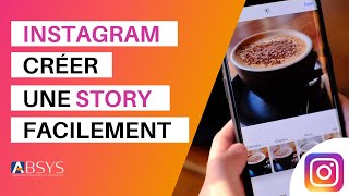 Créer une Story Instagram  Tuto [upl. by Ardrey831]