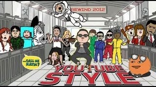 Rewind YouTube Style 2012 [upl. by Nerti903]