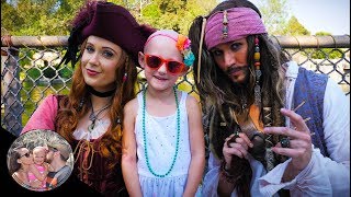 THEY CAPTURED JACK SPARROW amp THERES A HUGE REWARD  DISNEYLAND VLOG 116 [upl. by Malinda880]