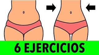 6 Ejercicios para Reducir la Grasa de la Barriga [upl. by Kassel]