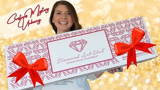 Whats in my Diamond Art Club Christmas Mystery Box [upl. by Krahmer]