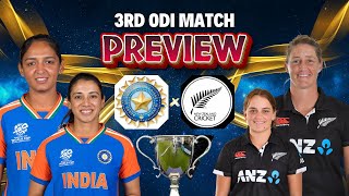 DECIDER MATCH New Zealand Women to WIN the ODI series against India Women  3rd ODI 2024 [upl. by Teahan]