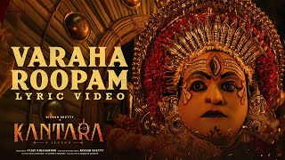 Kantara  Varaha RoopamLyric Video Sai Vignesh  Rishab Shetty  Ajaneesh Loknath  Hombale Films [upl. by Harp]