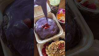 Best ube pancakes in Hawaii is from the ABC Store Deli shorts travelvlog maui [upl. by Sharman445]