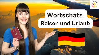 German class  Wortschatz  Grammatik Reisen und Urlaub learngerman deutschlernen german [upl. by Nagear571]