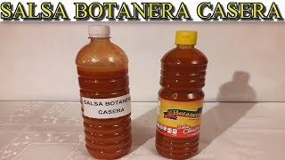 SALSA BOTANERA CASERA RECETA ORIGINAL [upl. by Ahtabat877]