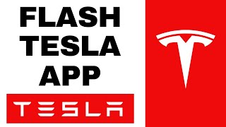 Tesla How to Flash with Tesla App  2024 [upl. by Ultan145]