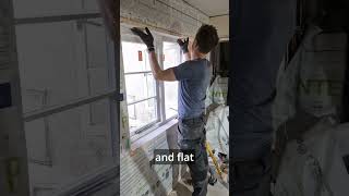 The Best Way to Insulate around Windows shorts [upl. by Sherfield]