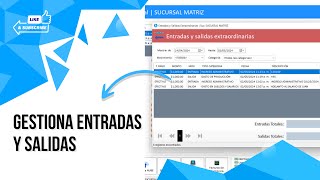 Entradas y Salidas Extraordinarias en Akasia Punto de Venta [upl. by Eiramyelhsa738]