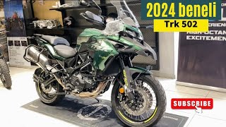 2024 Benelli TRK 502 Unleash Your Wanderlust Detailed WalkaroundReviewSpecs and price [upl. by Eiduam]