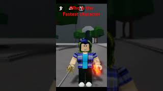 Who is the Fastest Character Part 2 robloxanimation roblox [upl. by Fruma]