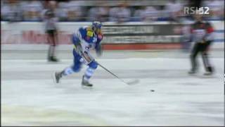 Claudio Micheli  shorthander HC Ambri  EHC Biel 1932009 [upl. by Punke563]