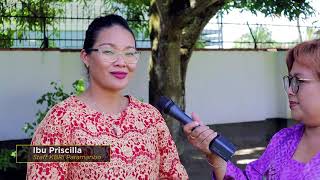 Reportage in Suriname ivm 74 Jaar Republiek Indonesia [upl. by Zinck]