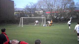 Clydebank v Auchinleck Talbot 121111 [upl. by Ahsirhcal]