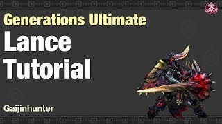 MHGU Lance Tutorial [upl. by Ermin]