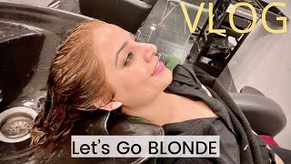 DYEING MY HAIR ‘GOLDEN BLONDE’ Social Experiment  Hair Color Vlog [upl. by Gildea]