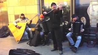 Accordions Violin Tuba amp Balalaika Street Performance by Russian street musicians  Germany Bach [upl. by Rida]