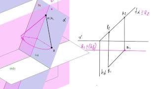 383  Rebatimento de um plano de topo para um plano frontal [upl. by Dowd288]