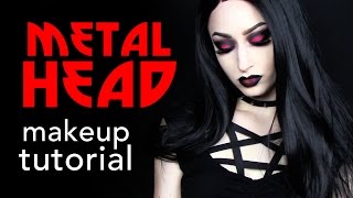 Metalhead Makeup Tutorial [upl. by Letha792]