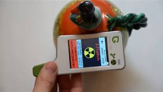 Greentest ECO 5  DosimeterGeiger Counter function test [upl. by Hacim954]