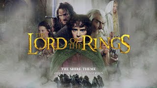 LORD OF THE RINGS The Shire Concerning hobbits  EPIC TRAILERIZED VERSION [upl. by Herminia204]