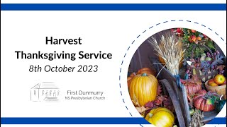 Harvest Thanksgiving Service 8th October 2023 [upl. by Valeda]