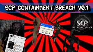 SCP Containment Breach V01  First Ever Version  106 [upl. by Kial]